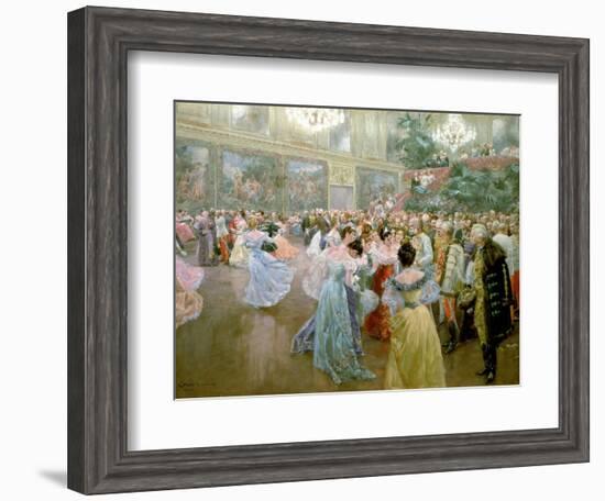 Court Ball at the Hofburg, 1900-Wilhelm Gause-Framed Giclee Print