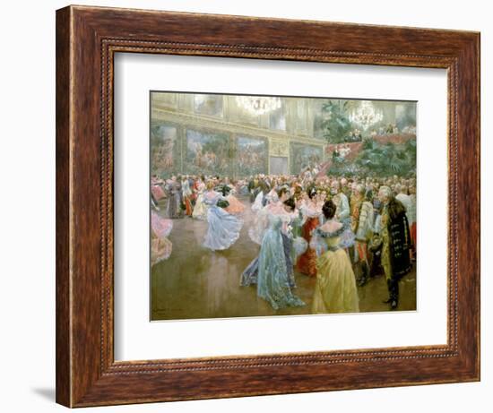 Court Ball at the Hofburg, 1900-Wilhelm Gause-Framed Giclee Print