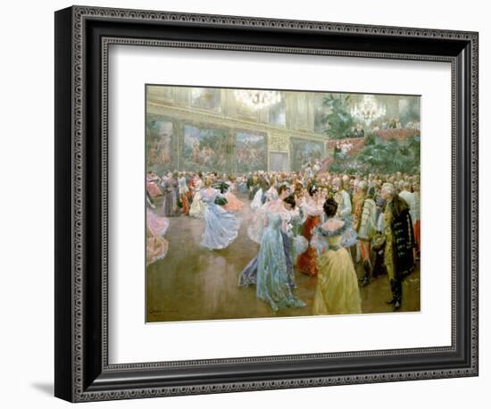 Court Ball at the Hofburg, 1900-Wilhelm Gause-Framed Giclee Print