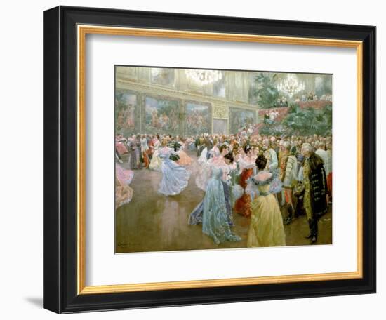 Court Ball at the Hofburg, 1900-Wilhelm Gause-Framed Giclee Print