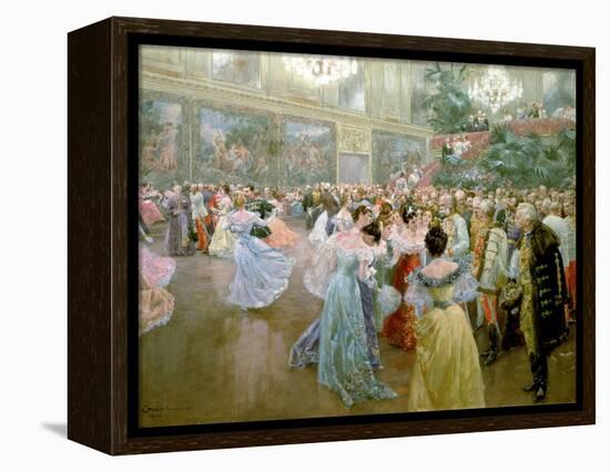 Court Ball at the Hofburg, 1900-Wilhelm Gause-Framed Premier Image Canvas