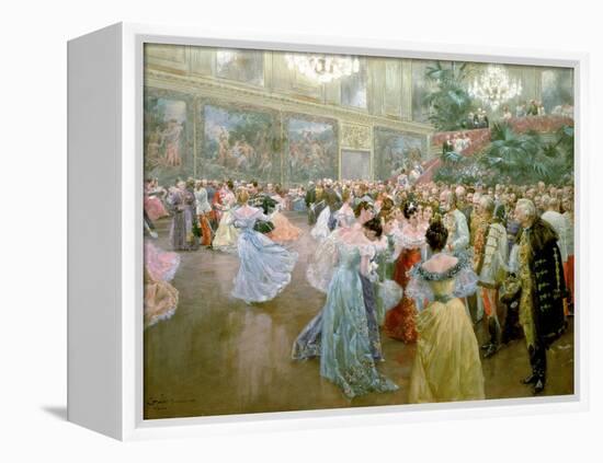 Court Ball at the Hofburg, 1900-Wilhelm Gause-Framed Premier Image Canvas