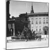 Court Fountain and Residence, Salzburg, Austria, C1900s-Wurthle & Sons-Mounted Photographic Print