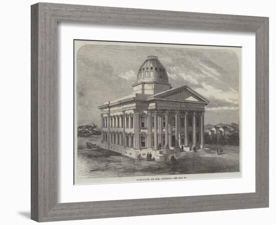 Court-House, San Jose, California-null-Framed Giclee Print