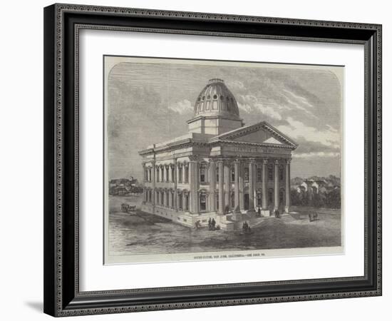 Court-House, San Jose, California-null-Framed Giclee Print