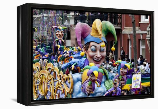 Court Jester Float-Carol Highsmith-Framed Stretched Canvas