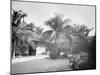 Court of a Cuban School, Santiago De Cuba-null-Mounted Photo