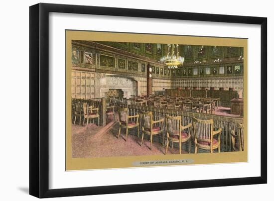 Court of Appeals, Albany, New York-null-Framed Premium Giclee Print