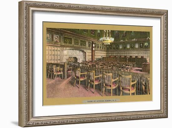 Court of Appeals, Albany, New York-null-Framed Art Print