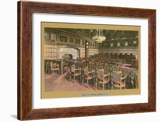 Court of Appeals, Albany, New York-null-Framed Art Print