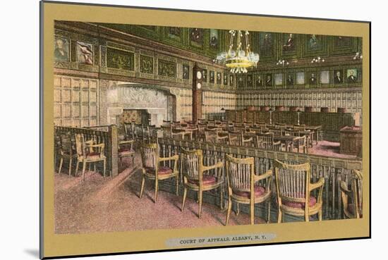 Court of Appeals, Albany, New York-null-Mounted Art Print