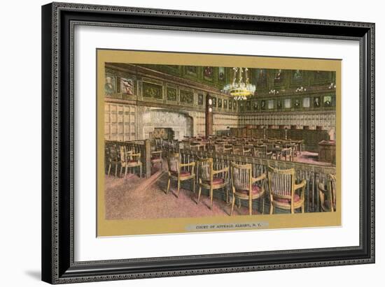 Court of Appeals, Albany, New York-null-Framed Art Print