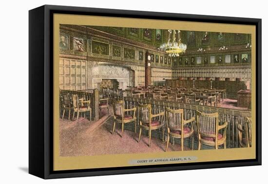 Court of Appeals, Albany, New York-null-Framed Stretched Canvas