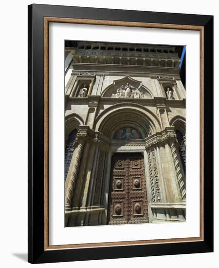 Court of Justice Building, Piazza Vasari, Arezzo, Tuscany, Italy, Europe-Tondini Nico-Framed Photographic Print