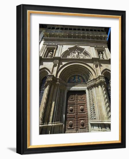 Court of Justice Building, Piazza Vasari, Arezzo, Tuscany, Italy, Europe-Tondini Nico-Framed Photographic Print