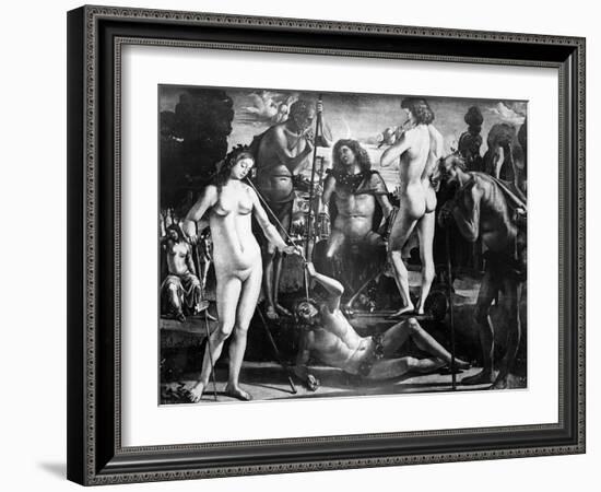 Court of Pan, C.1484-Luca Signorelli-Framed Giclee Print