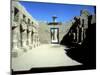 Court of Rameses III with Statues of Osiris, Temple of Amun, Karnak, Egypt, C12th Century Bc-CM Dixon-Mounted Photographic Print