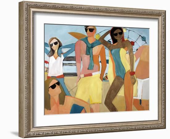 Court of the Bronze Queen-Taylor Taylor-Framed Giclee Print