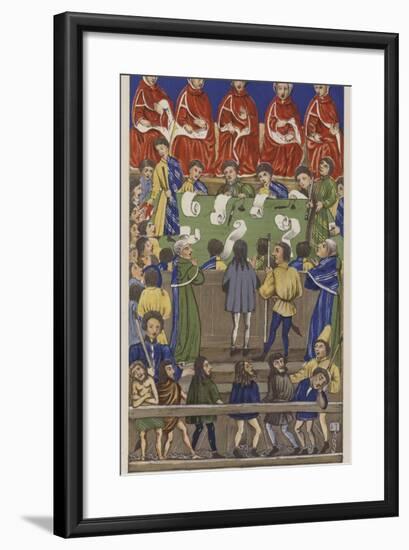 Court of the King's Bench-null-Framed Giclee Print