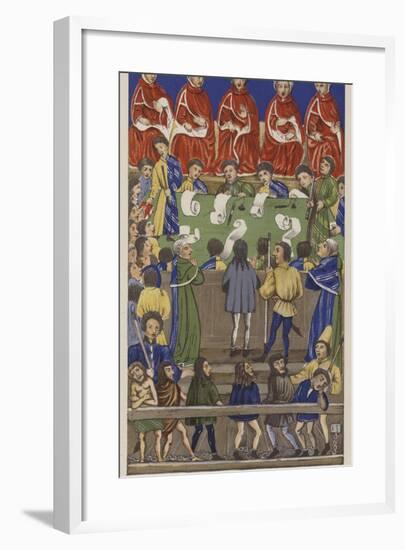 Court of the King's Bench-null-Framed Giclee Print