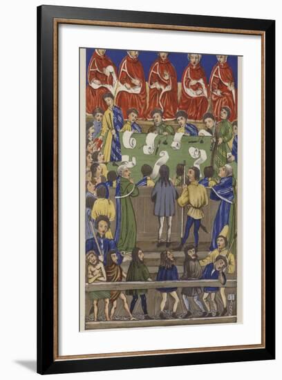 Court of the King's Bench-null-Framed Giclee Print