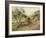 Court of the Mother Lucien, Eragny-Camille Pissarro-Framed Giclee Print
