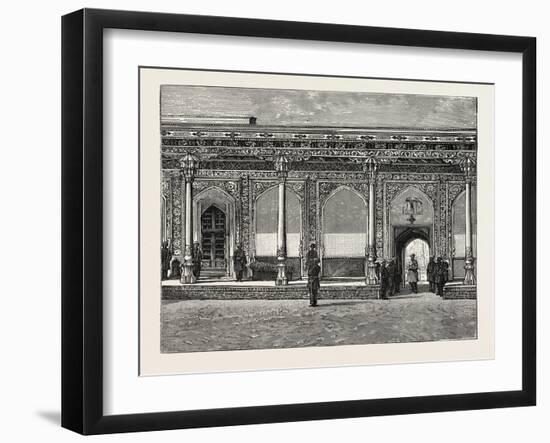 Court of the Palace of the Ex-Khan of Khokan-null-Framed Giclee Print