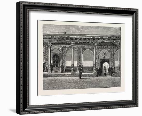 Court of the Palace of the Ex-Khan of Khokan-null-Framed Giclee Print