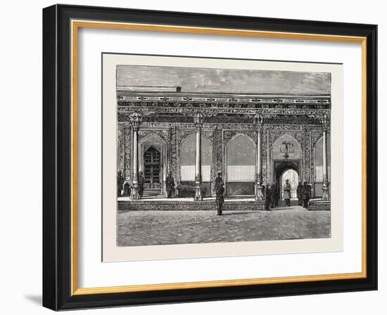 Court of the Palace of the Ex-Khan of Khokan-null-Framed Giclee Print