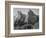 Court Of The Patriarchs Zion National Park Utah 1933-1942-Ansel Adams-Framed Art Print