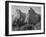 Court Of The Patriarchs Zion National Park Utah 1933-1942-Ansel Adams-Framed Art Print