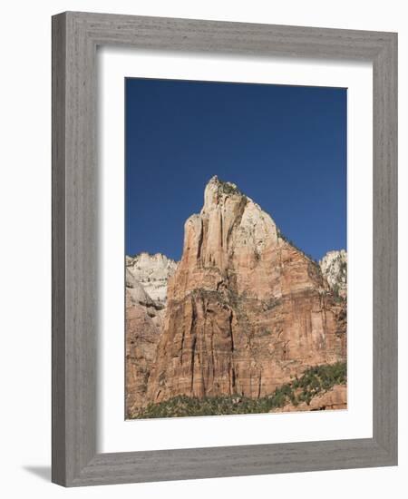 Court of the Patriarchs, Zion National Park, Utah, United States of America, North America-Richard Maschmeyer-Framed Photographic Print