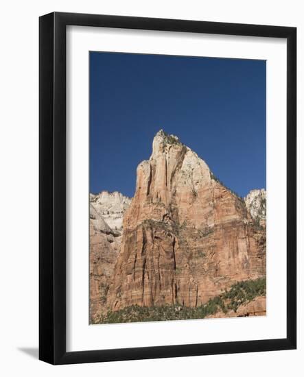Court of the Patriarchs, Zion National Park, Utah, United States of America, North America-Richard Maschmeyer-Framed Photographic Print