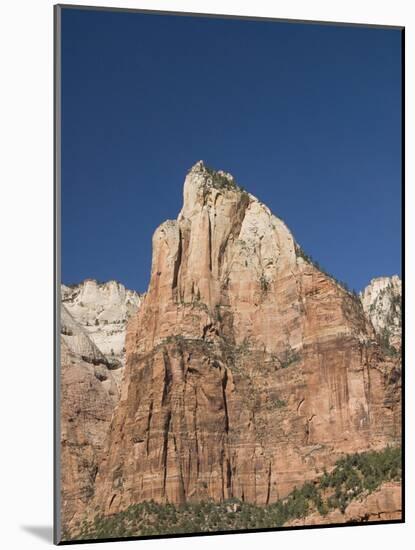 Court of the Patriarchs, Zion National Park, Utah, United States of America, North America-Richard Maschmeyer-Mounted Photographic Print