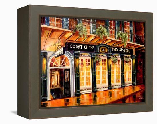 Court of the Two Sisters - New Orleans-Diane Millsap-Framed Stretched Canvas