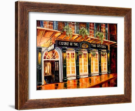 Court of the Two Sisters - New Orleans-Diane Millsap-Framed Art Print