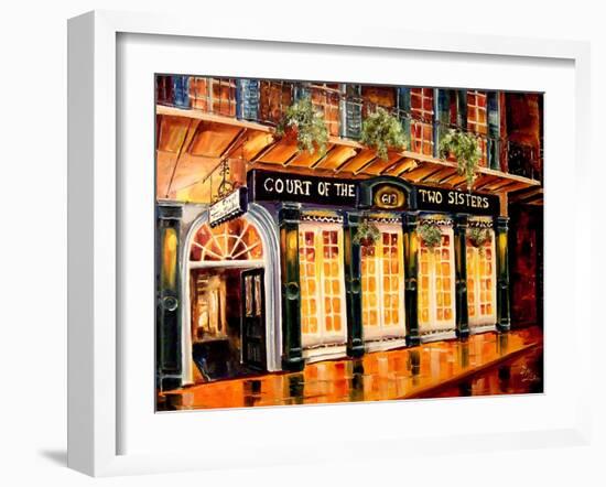 Court of the Two Sisters - New Orleans-Diane Millsap-Framed Art Print