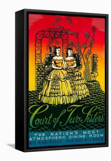 Court of Two Sisters, New Orleans-null-Framed Stretched Canvas