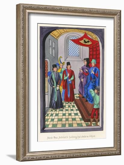 Court of Van Artevelde-null-Framed Art Print