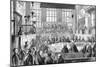 Court Scene, Newgate, 1862-Fred Bennett-Mounted Art Print