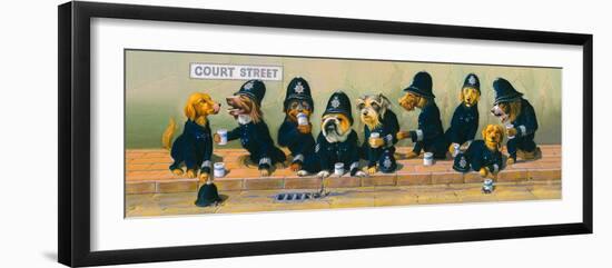 Court Street-Bryan Moon-Framed Giclee Print