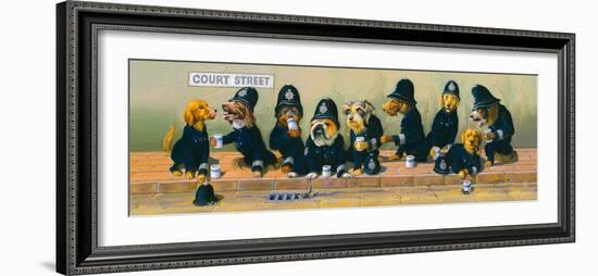 Court Street-Bryan Moon-Framed Giclee Print