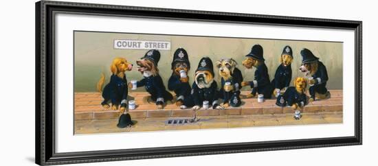 Court Street-Bryan Moon-Framed Art Print