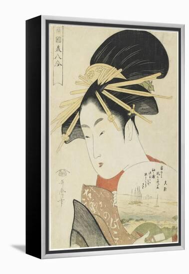 Courtesan Konosumi, 1793-1794-Kitagawa Utamaro-Framed Premier Image Canvas