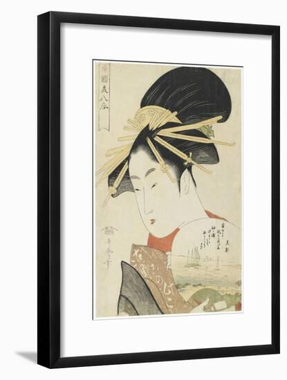 Courtesan Konosumi, 1793-1794-Kitagawa Utamaro-Framed Giclee Print