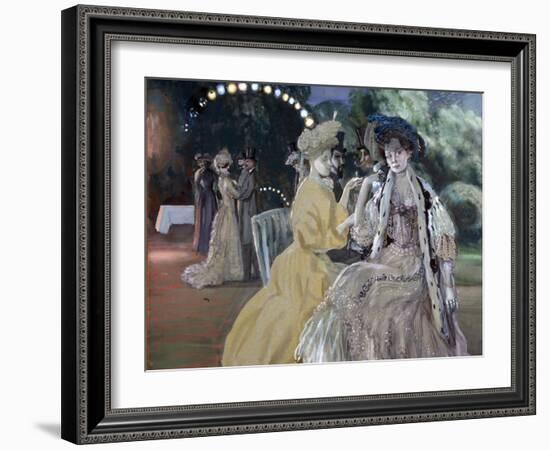 Courtesans, 1903-Konstantin Andreyevich Somov-Framed Giclee Print