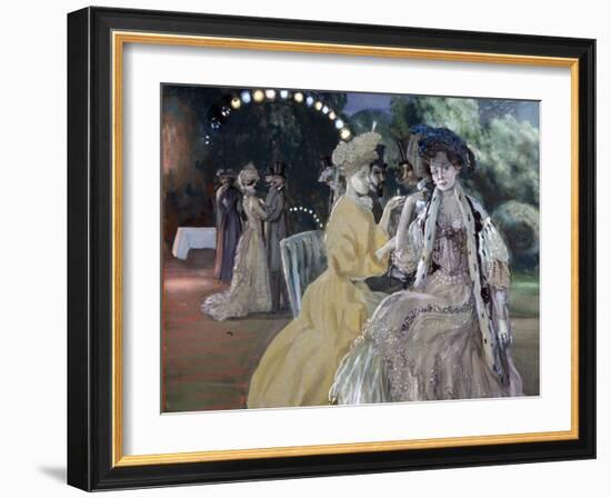 Courtesans, 1903-Konstantin Andreyevich Somov-Framed Giclee Print