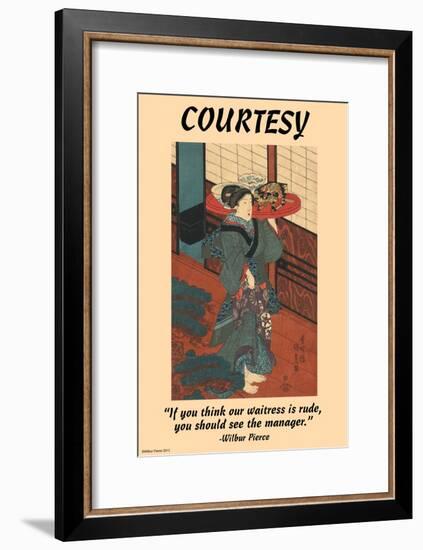 Courtesy-Wilbur Pierce-Framed Art Print