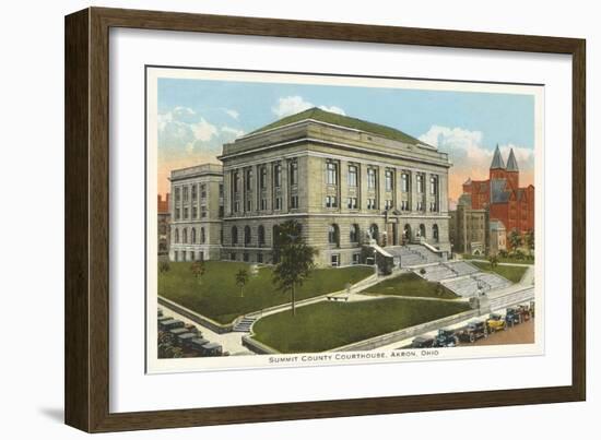 Courthouse, Akron, Ohio-null-Framed Art Print