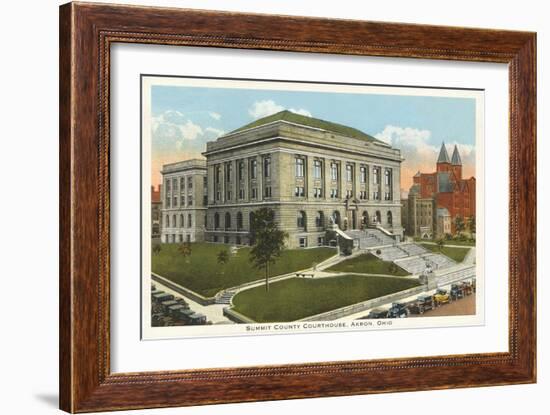 Courthouse, Akron, Ohio-null-Framed Art Print